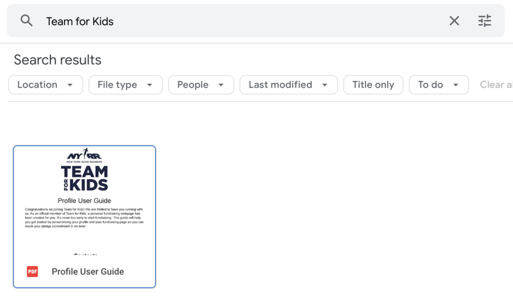 Google Drive: Search within images