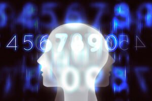 numerology concept composition