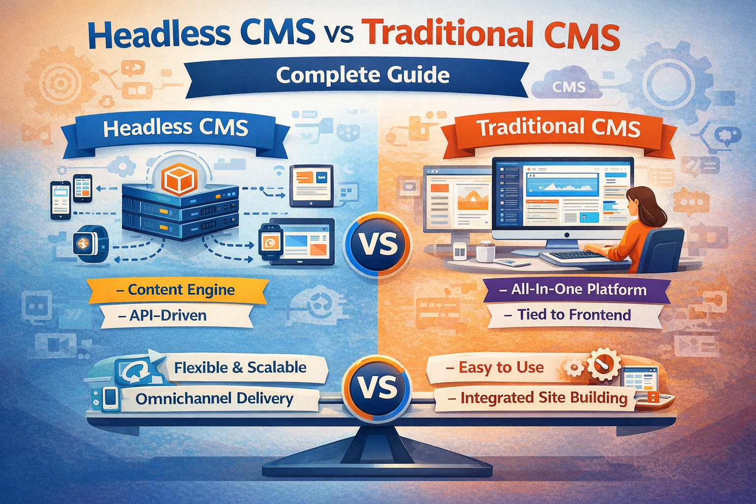 Headless CMS vs Traditional CMS: Complete Guide