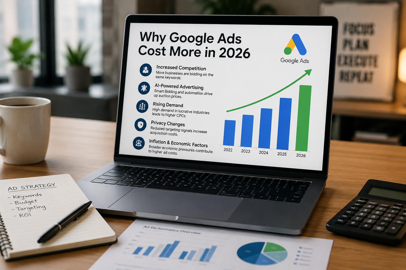 Why Google Ads Cost More in 2026 — and 7 Ways to Fight Rising CPCs