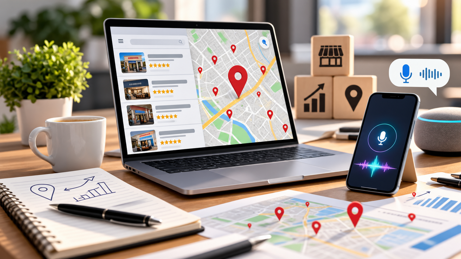 The Local Geo-Grid Playbook: Dominate Google Maps & Voice Search for Businesses